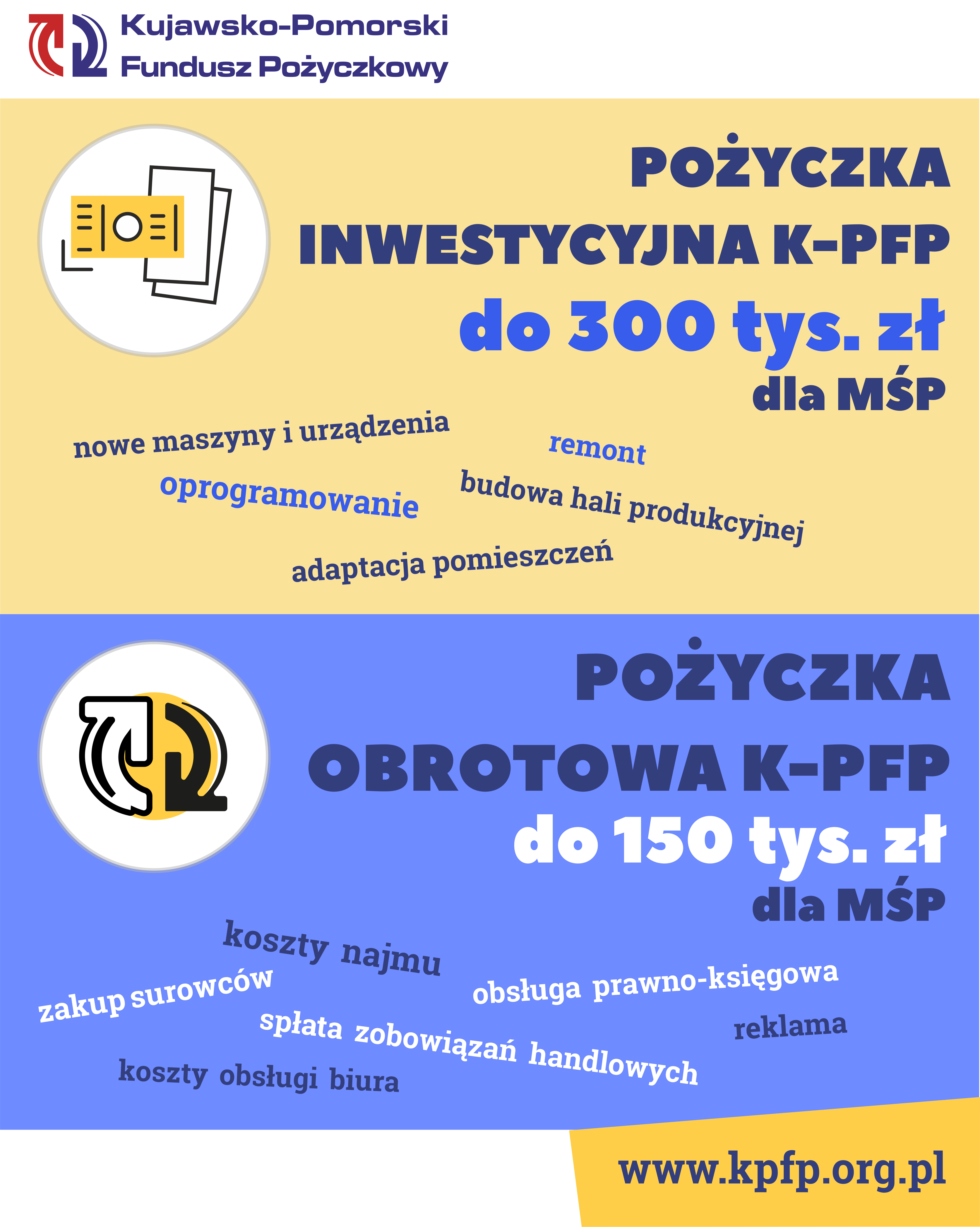 pożyczki PKFP inwestycyjne i obrotowe