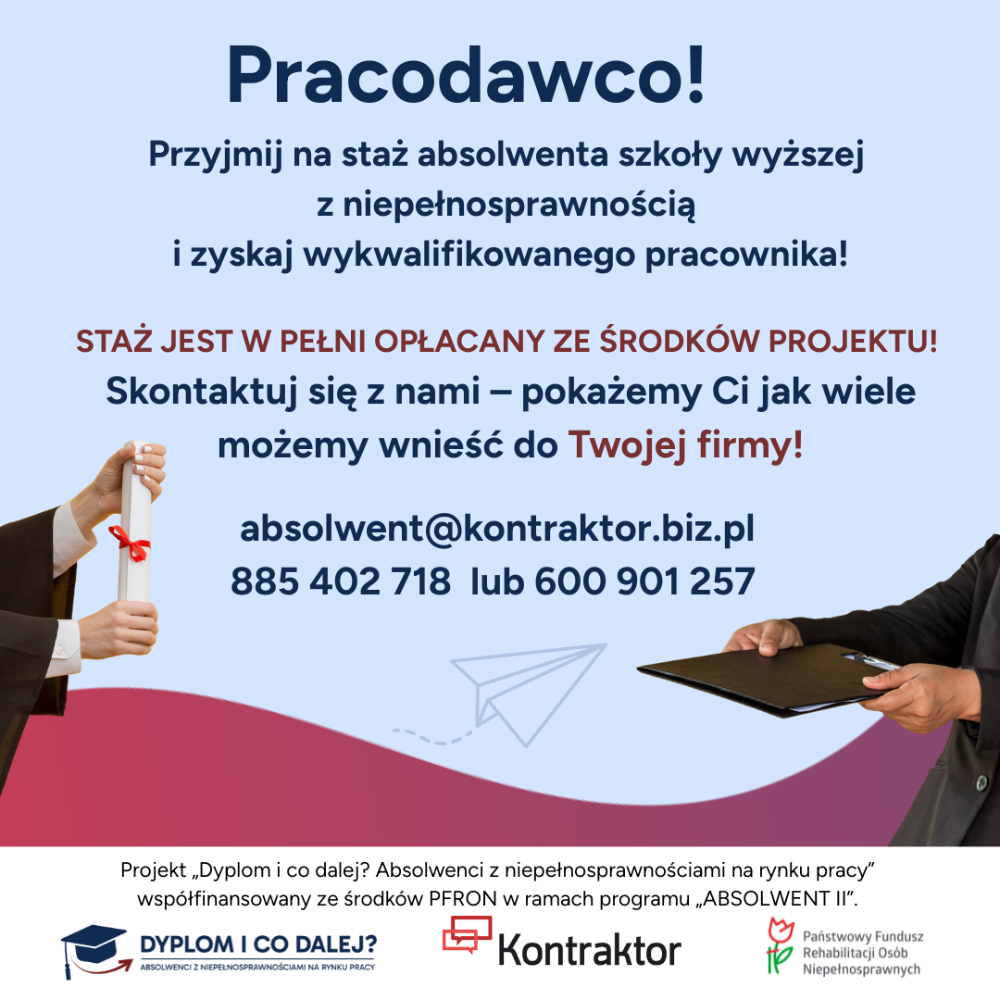 Dyplom i co dalej...